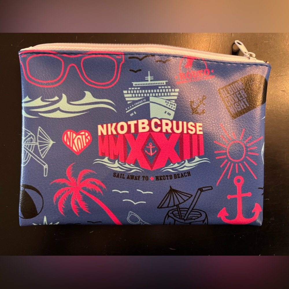 New kids on the block cruise 2023 never used pouch